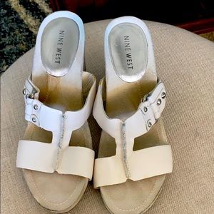 Nine West leather sandal